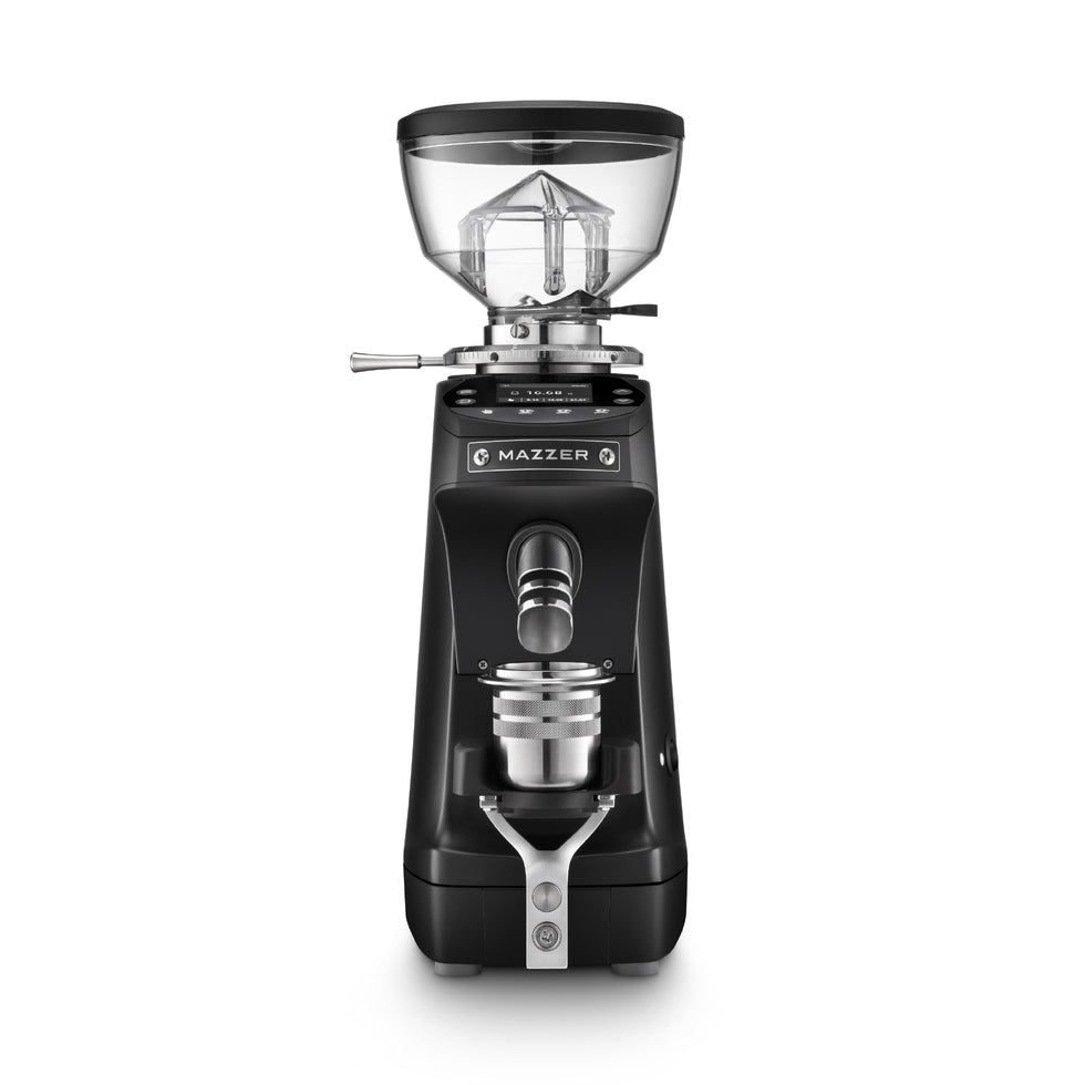 Mazzer Mini g compact 64mm flat burr grinder by weight