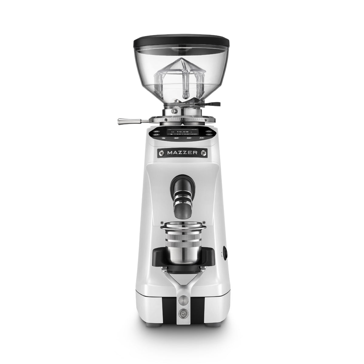 Mazzer Mini g compact 64mm flat burr grinder by weight